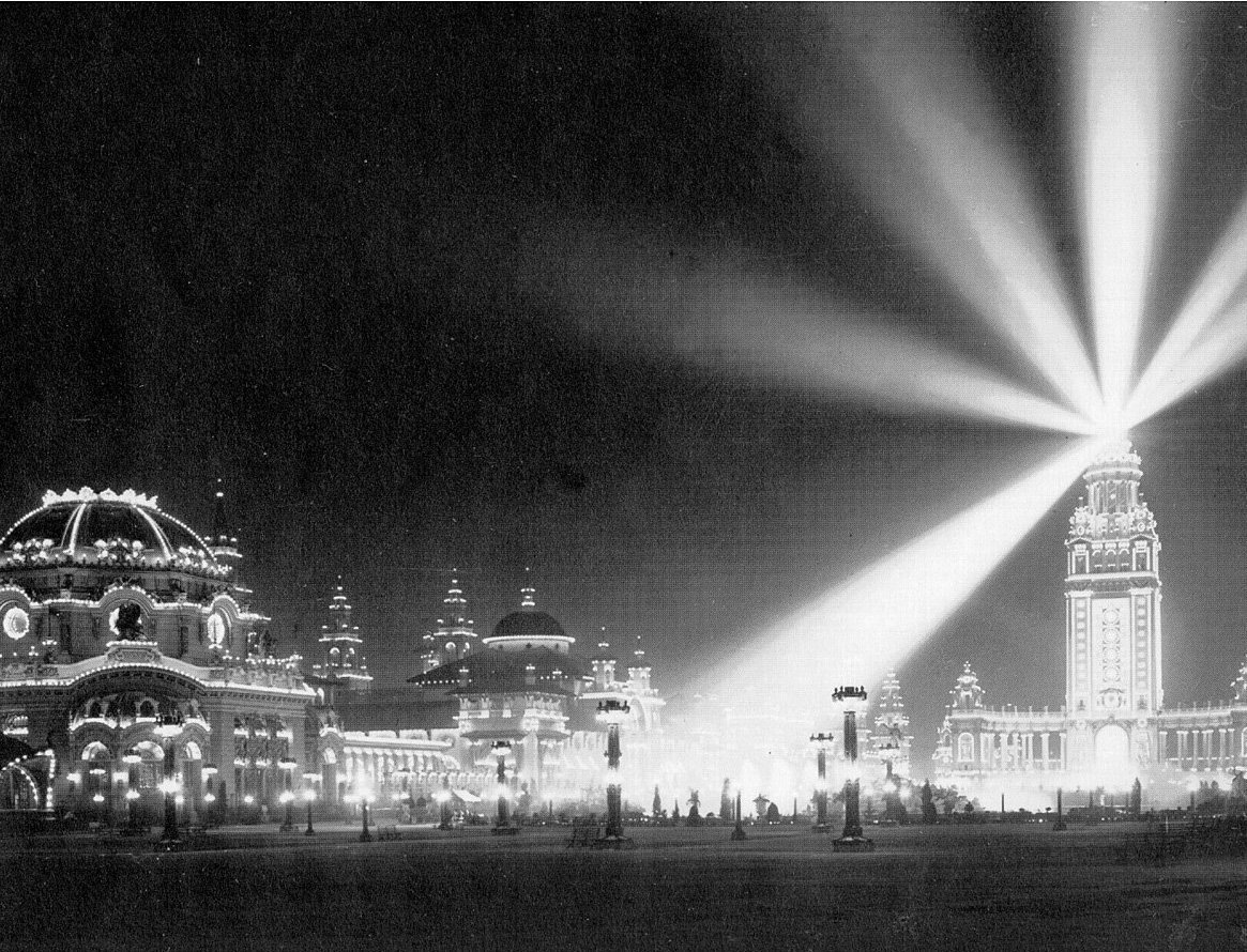 Pan-Am Exposition : apotheosis incandescent light Buffalo Pan ...