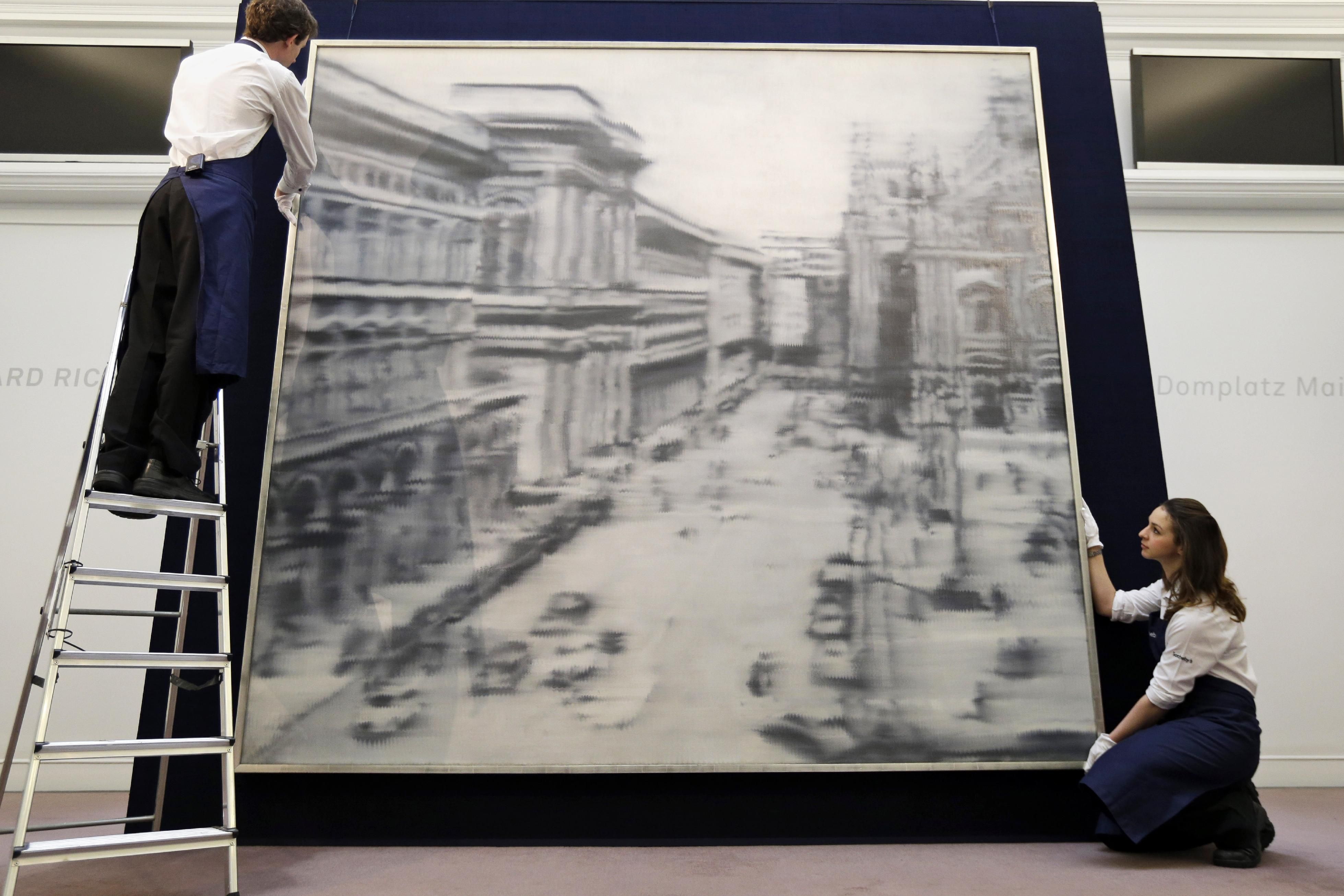 Richter painting sells for $37 million in NYC