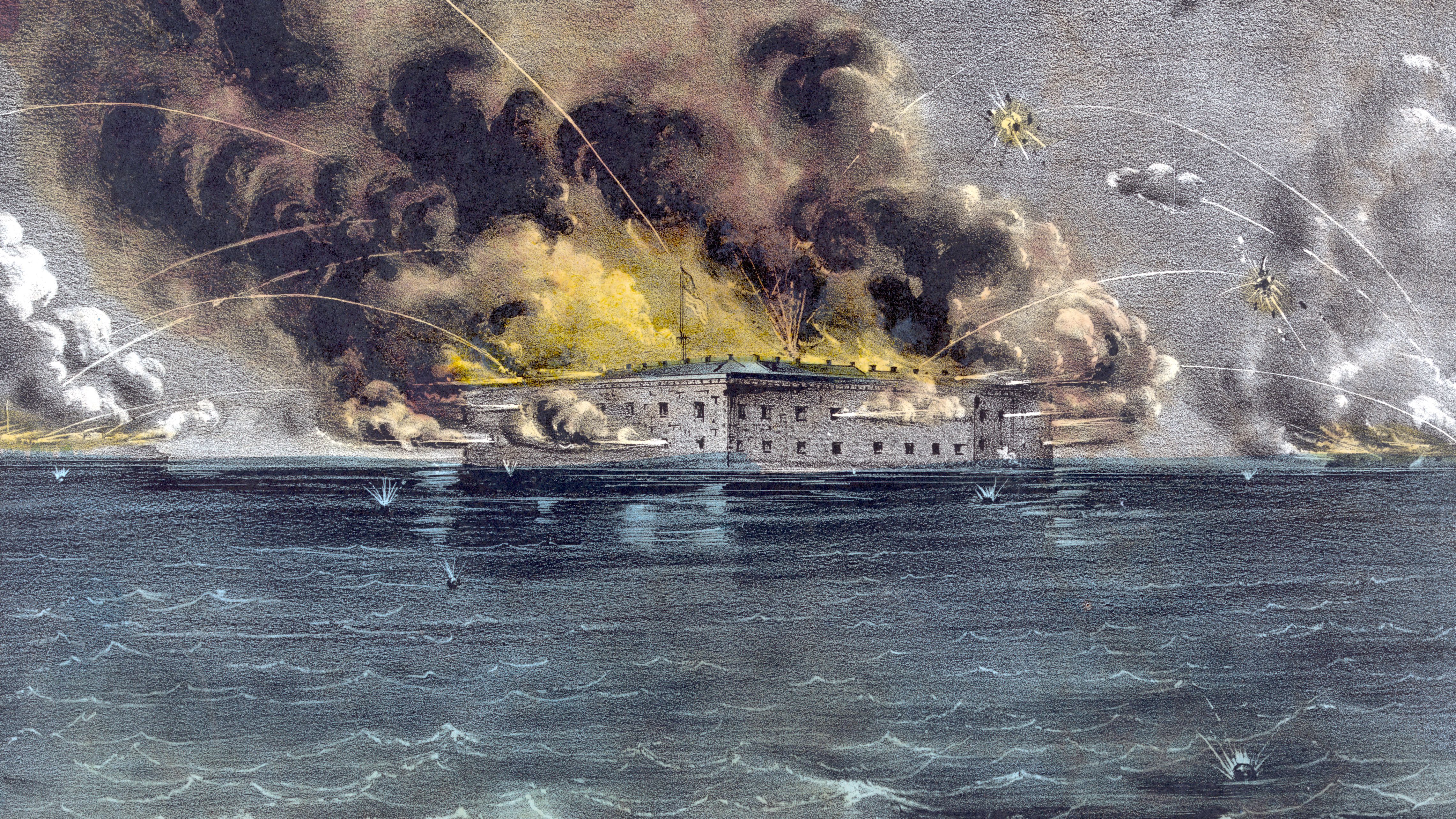 Attack on Fort Sumter Began the Civil War in 1861