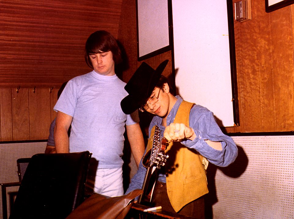 Beach Boys Legacy on Twitter: "Brian Wilson and Van Dyke Parks on a day like this in 1967, at a Smile recording session for Heroes And Villains… "