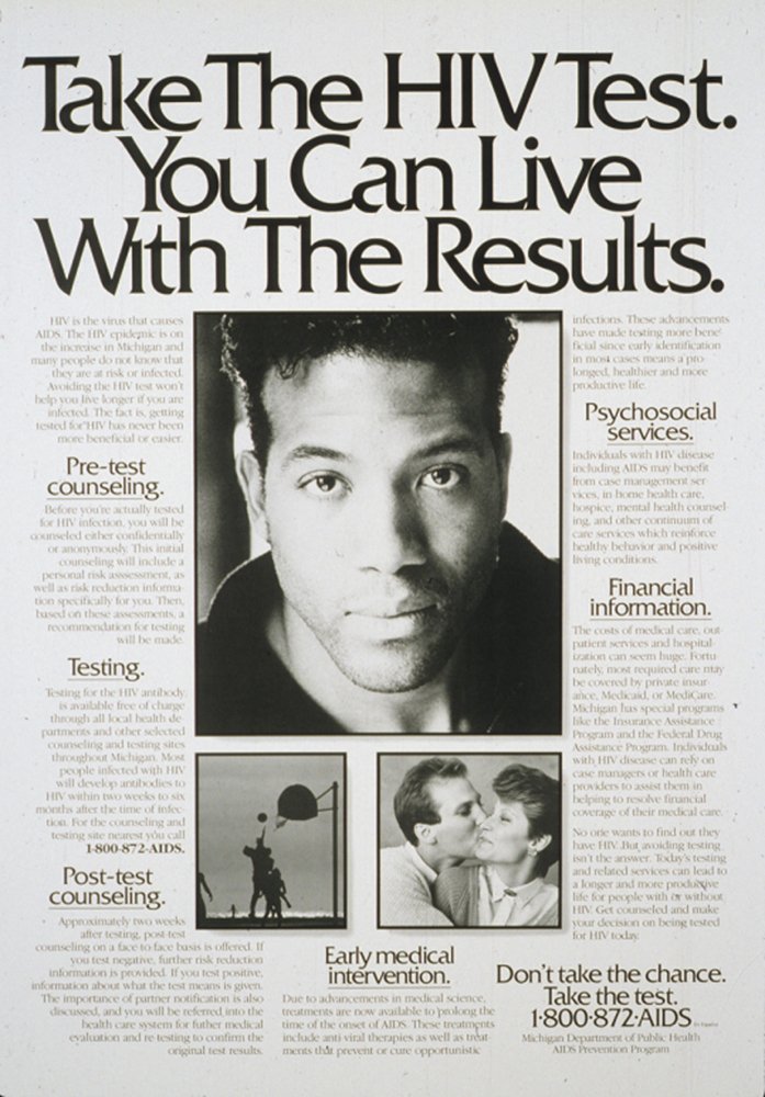You can live with the results, 1980s-1990s - Surviving and Thriving - NLM Exhibition Program