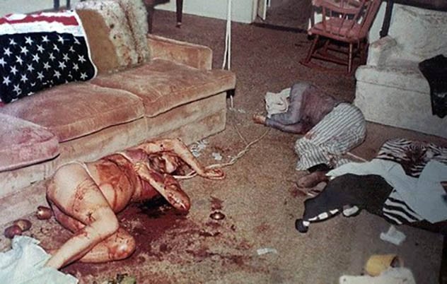 Image result for sharon tate corpse