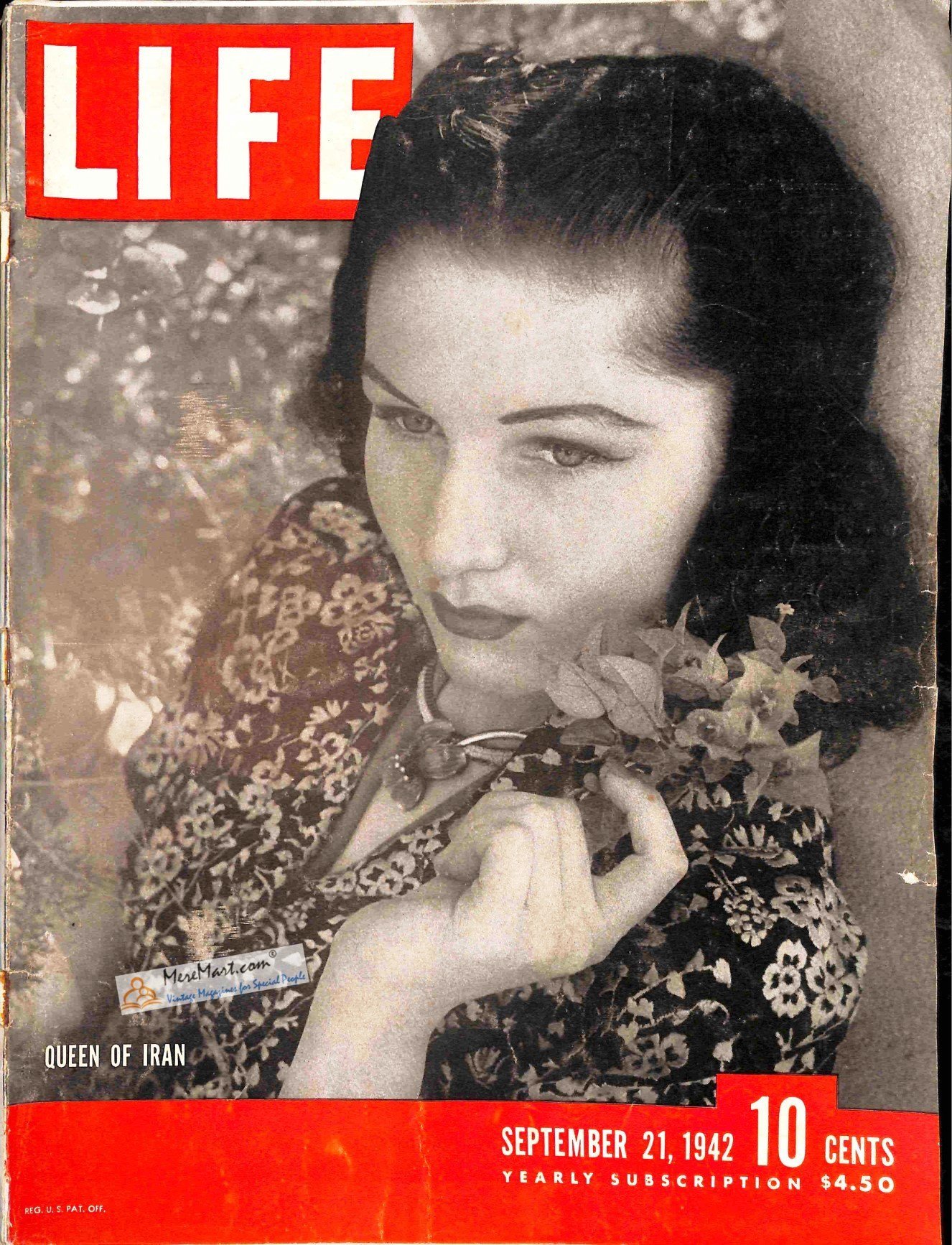 Original Life Magazine From September 21, 1942 - Iran's Queen Fawzia: Life Magazine: Books - Amazon.ca