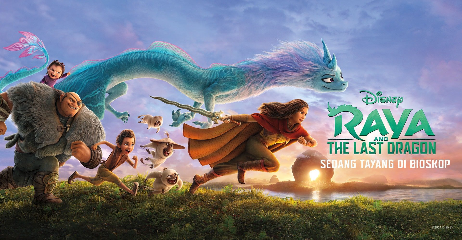 Raya And The Last Dragon Banner - Movie Wallpaper
