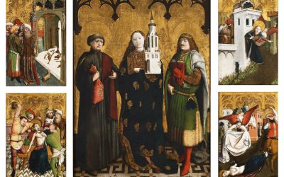 The Maiden of the Tower and Saint Barbara