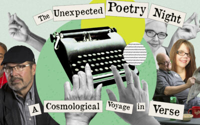 The Unexpected Poetry Night: A Cosmological Voyage In Verse