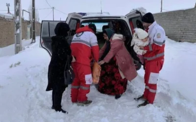 Floods, heavy snow, and blizzards kill at least eight across 25 provinces in Iran