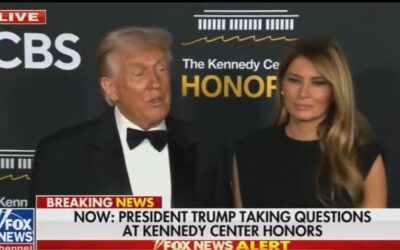 WATCH: President Trump Gives Shout-Out to Charlie Kirk At the Kennedy Center Honors