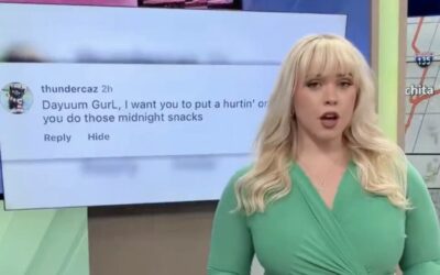 “Curvy” News Anchor Reads FAT Tweets Live On Air