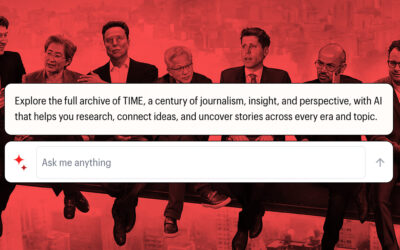 Time Magazine Deploys AI “Ask Me Anything” Box That Covers Up Its Actual Journalism and Can’t Be Closed
