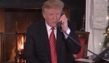 MUST WATCH: President Trump Is Asked By Child Why NORAD Is Tracking Santa And His Response Is Hilarious