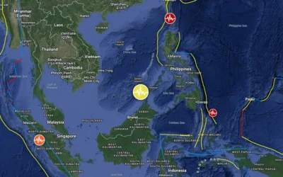 Rare deep M7.1 earthquake hits beneath the Sulu Sea near Sabah, Malaysia