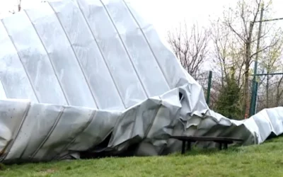 Rare high-impact windstorm hits Zagreb, Croatia, in one of the city’s strongest wind episodes on record