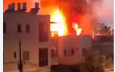 Missile barrages from Iran and Hezbollah injure at least eight across Israel, direct hit reported in Nahariya