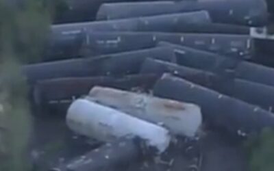 Train Derailment Involving Nearly Two-Dozen Cars Causes Major Traffic Delays