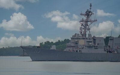 WATCH: US warship fires 13 Tomahawk missile salvo at Iranian targets