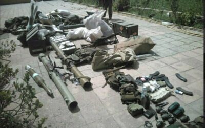 WATCH: IDF troops uncover dozens of Hezbollah weapons during ground operations in south Lebanon