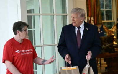 WATCH: Trump Receives McDonald’s Delivery from ‘DoorDash Grandma’ Who Benefited from No Tax on Tips