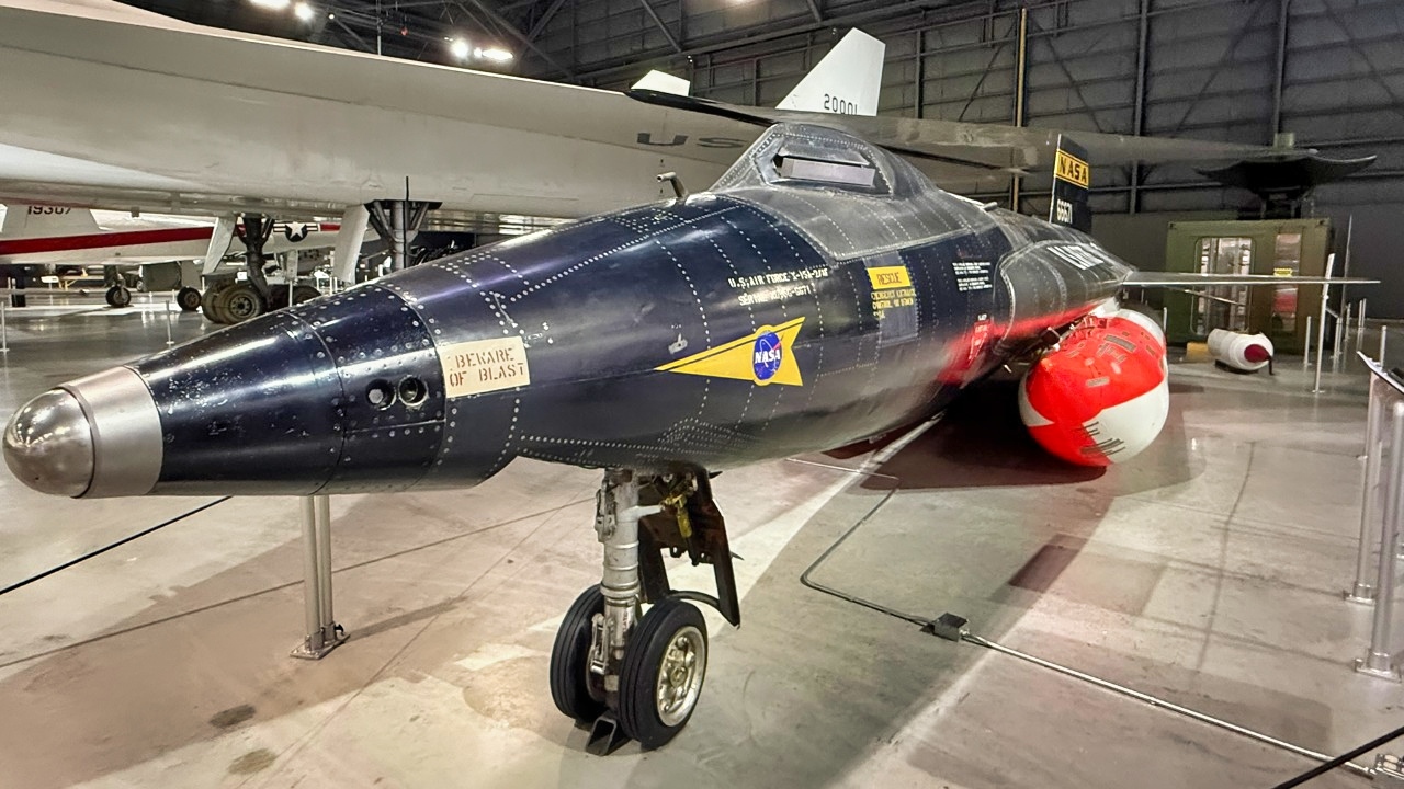 X-15 from U.S. Air Force Museum Original Photo