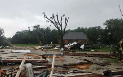 EF2 tornado confirmed near Riley as flooding prompts water rescues in northeast Kansas