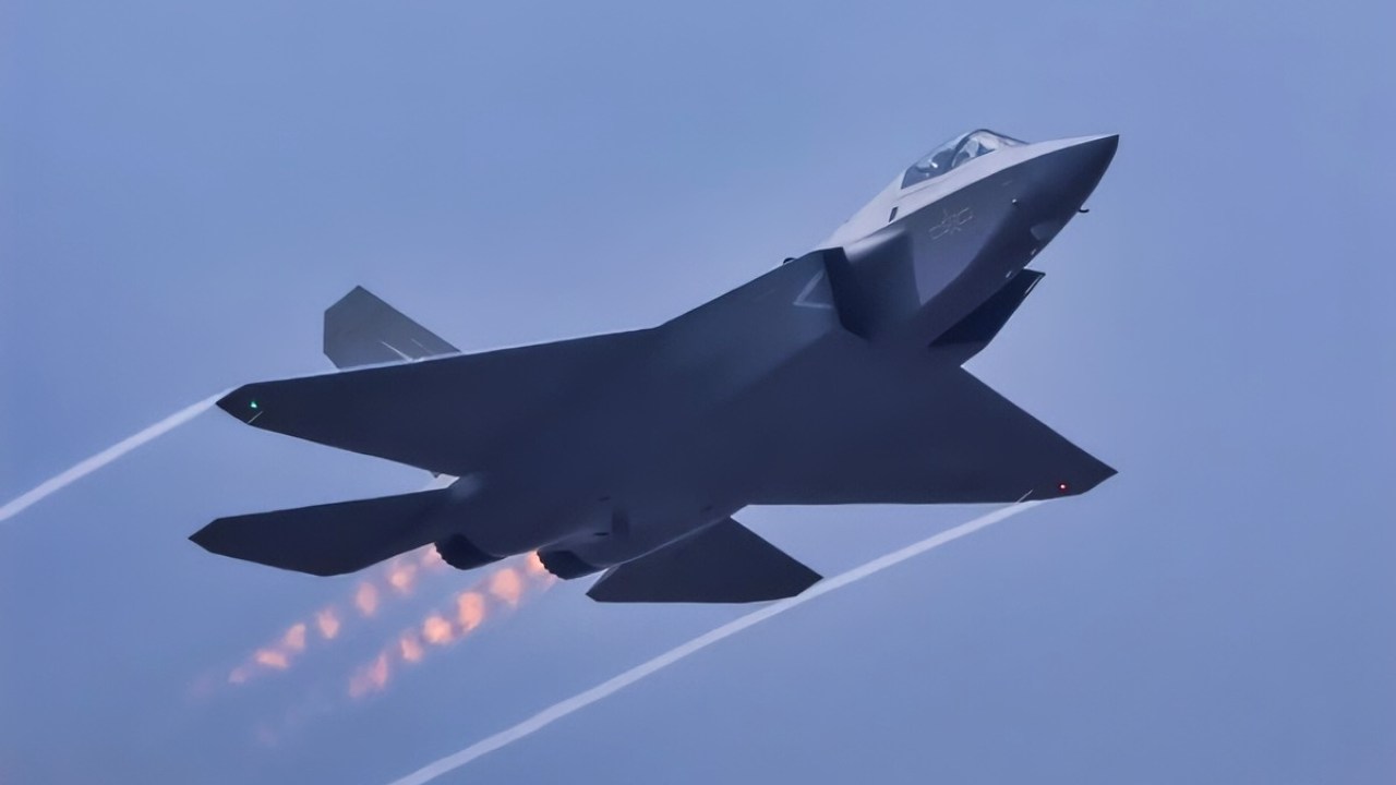 J-35 Fighter Chinese State Media Photo