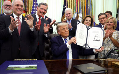 Trump Signs Historic Border Security Legislation in Major Blow to Democrats