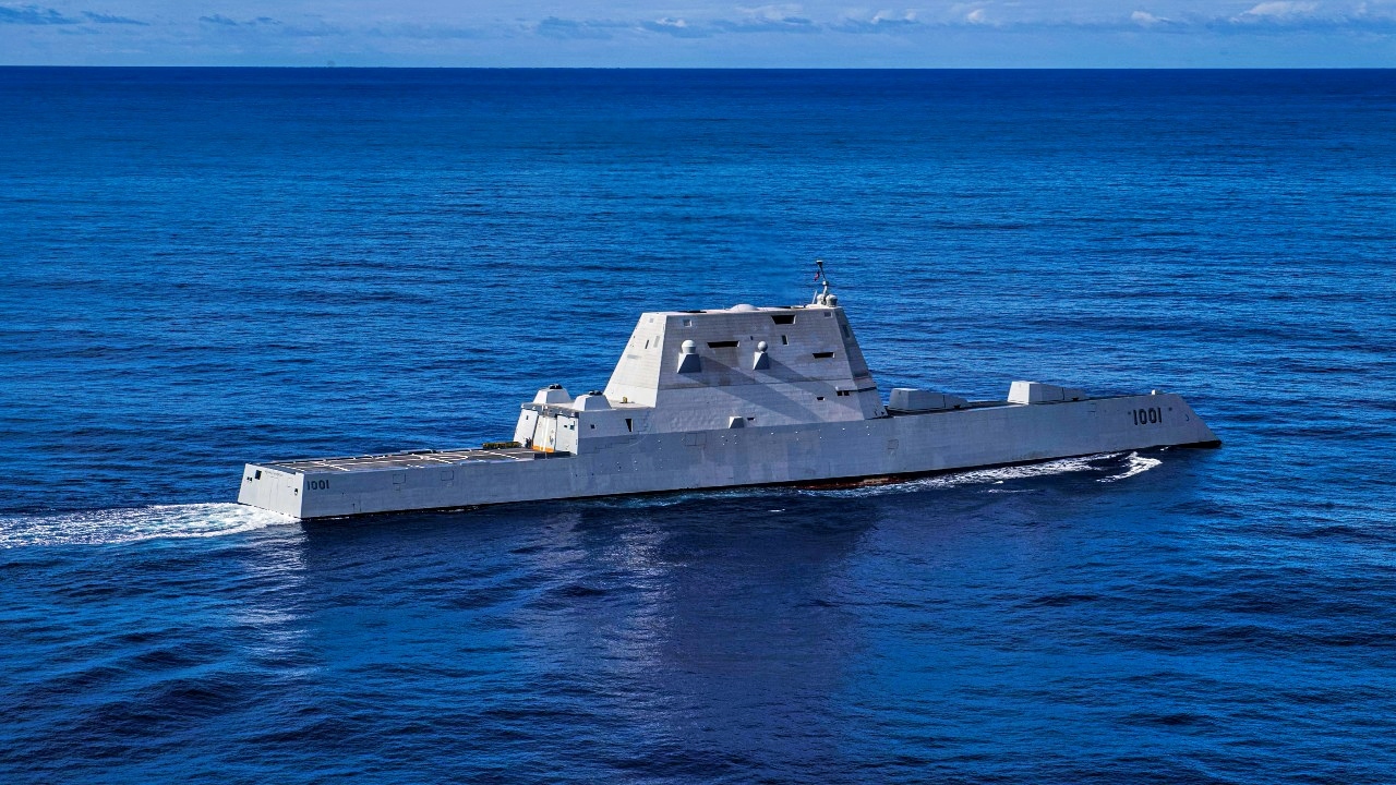Zumwalt-Class Destroyer Stealth Navy