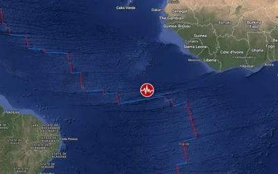 Shallow M6.6 earthquake hits central Mid-Atlantic Ridge