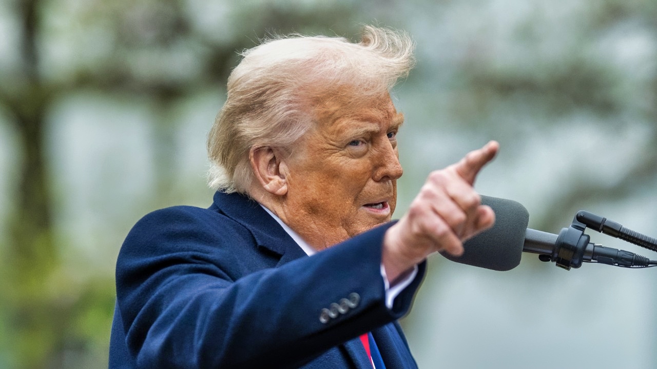 Donald Trump April 2025