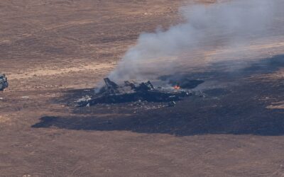 BREAKING: U.S. Fighter Jet Crashes Near Base