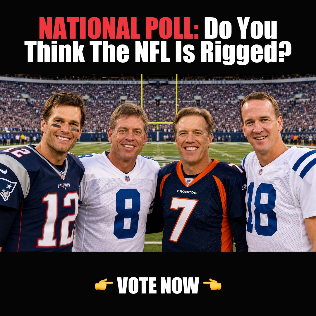 NATIONAL POLL: Do You Think The NFL Is Rigged? vote now