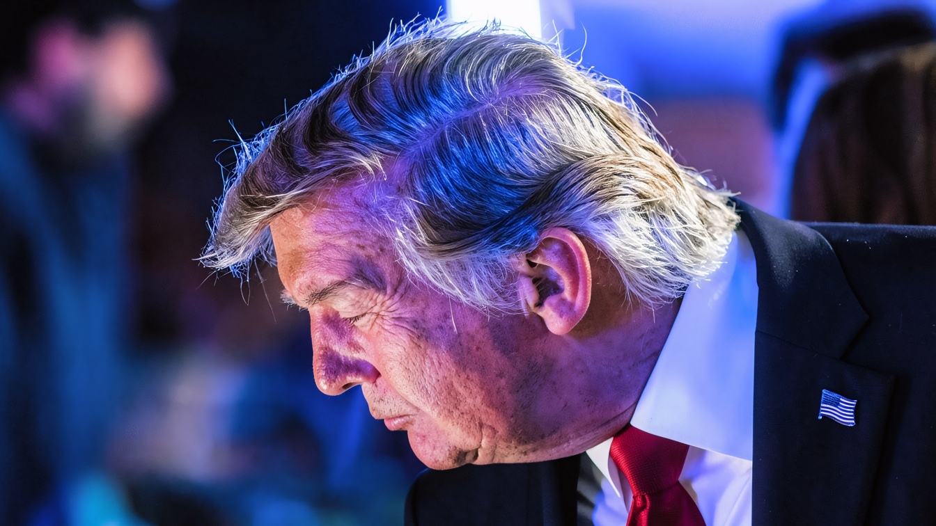 Donald Trump In New York City White House Photo