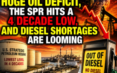 The World Is Running A Huge Oil Deficit, The SPR Hits A 4 Decade Low, And Diesel Shortages Are Looming