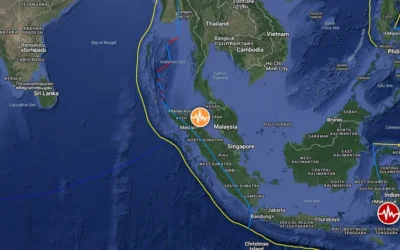 Strong M6.9 earthquake hits North Sumatra, Indonesia