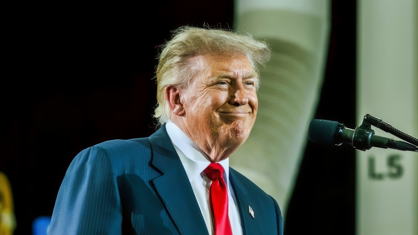 President Donald J. Trump delivers remarks at the General Motors Proving Ground in Milford, Michigan, Monday, July 27, 2026. (Official White House Photo by Daniel Torok)