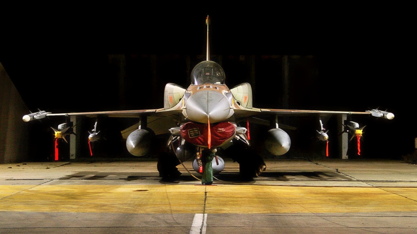 Israeli F-16 Fighter Jet IDF Flickr Photo