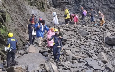 Kedarnath trekking route reopens after fatal Chirbasa landslide, India