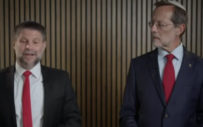 Smotrich, Feiglin Create election alliance to consolidate national camp
