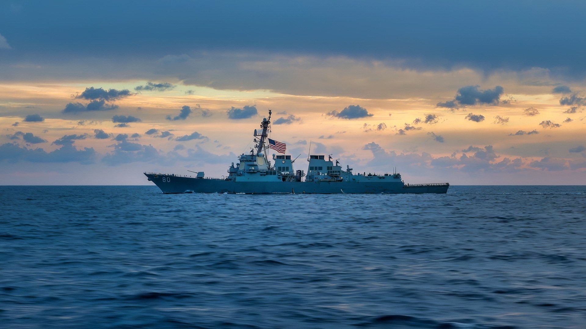 (Oct. 16, 2025) The Arleigh Burke-class guided-missile destroyer USS Paul Ignatius (DDG 117) renders honors to the USS Roosevelt (DDG 80), Oct. 16, 2025. Paul Ignatius is on a scheduled deployment in the U.S. 6th Fleet area of operations to support the warfighting effectiveness, lethality and readiness of U.S. Naval Forces Europe-Africa, and defend U.S., Allied and partner interests in the region. (U.S. Navy photo by Seaman Bradley Wolff)