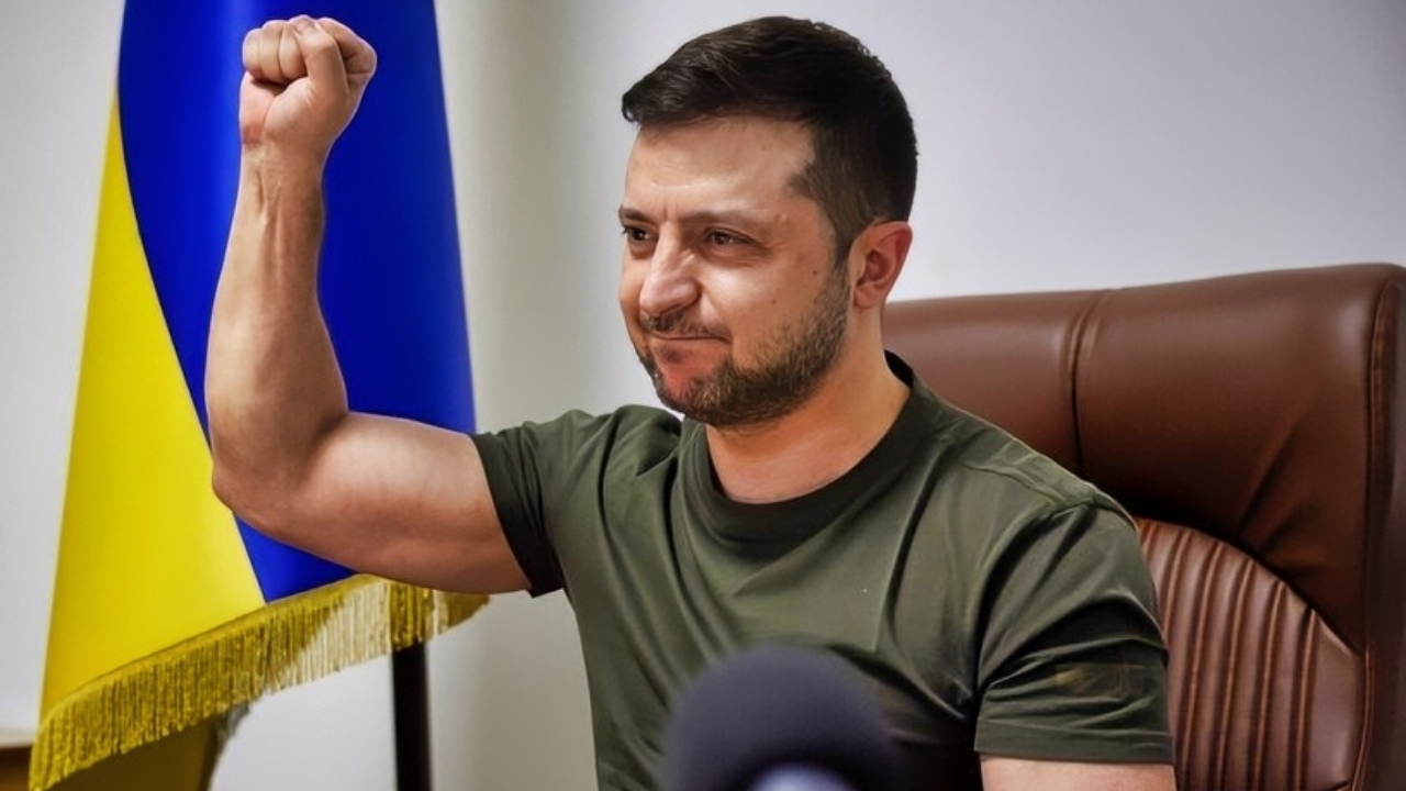 Zelensky Speaking in UK Ukraine Government Photo