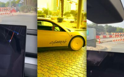 Bumbling Cybercab Gets Trapped in Hotel Parking Lot, Drops off Passenger Right Where He Started