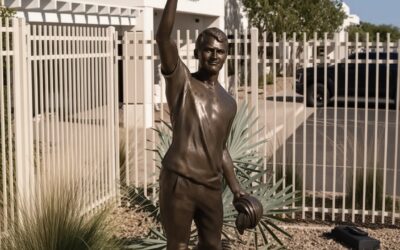 Charlie Kirk Statue At Turning Point USA Headquarters Vandalized