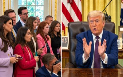 BREAKING: President Trump Bars CNN, MS NOW and Politico From White House