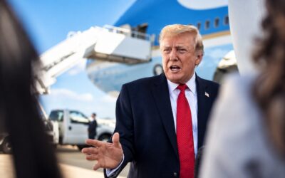Trump Boots CNN From Air Force One, Replaces It With Real America’s Voice