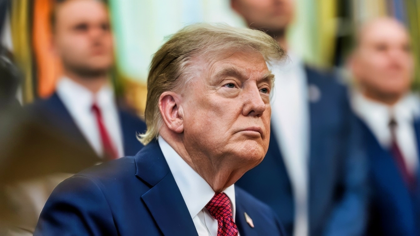 President Donald J. Trump makes an announcement on American nuclear innovation, Friday, July 24, 2026, in the Oval Office. (Official White House Photo by Molly Riley)