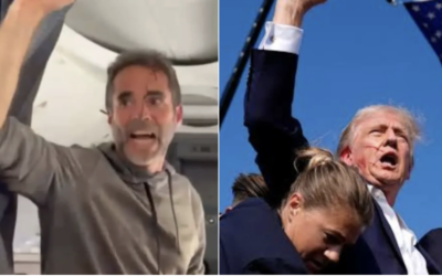 Flydubai hero goes viral for uncanny resemblance to Trump assassination photo